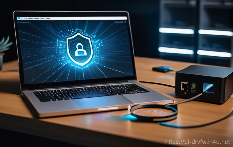 펌웨어 업데이트 중 오류 해결법 - **"The Proactive Shield"**: A detailed image depicting a calm, gender-neutral adult, dressed in casu...