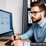 Home 23 펌웨어 업데이트 시 필요한 도구 - **Prompt:** "A focused young adult, gender-neutral, aged around 25-30, with a determined yet slightl...